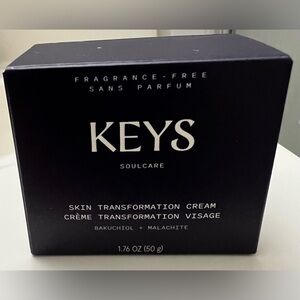 NEW Keys Soulcare Skin Transformation Cream - Fragrance Free - 1.76 OZ.